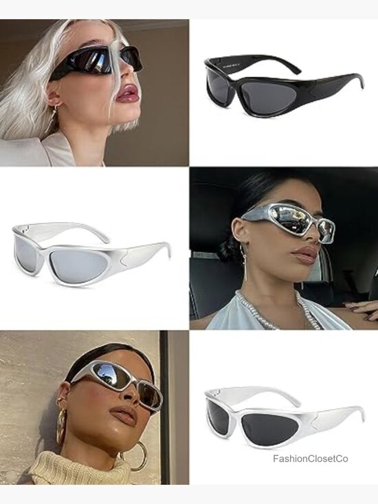 3 Pack Polarized Wrap Around Sunglasses UV400 Protection Sport Shades main image 4